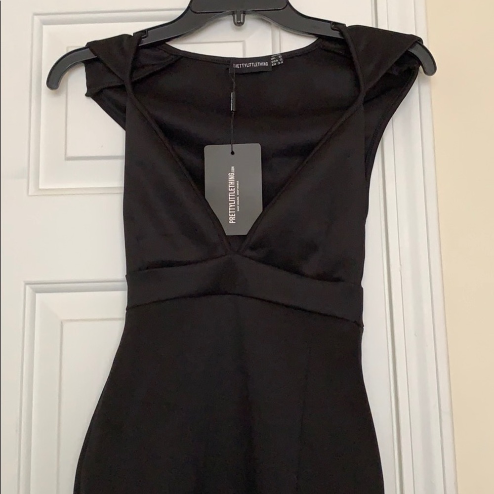 PrettyLittleThing Black Dress